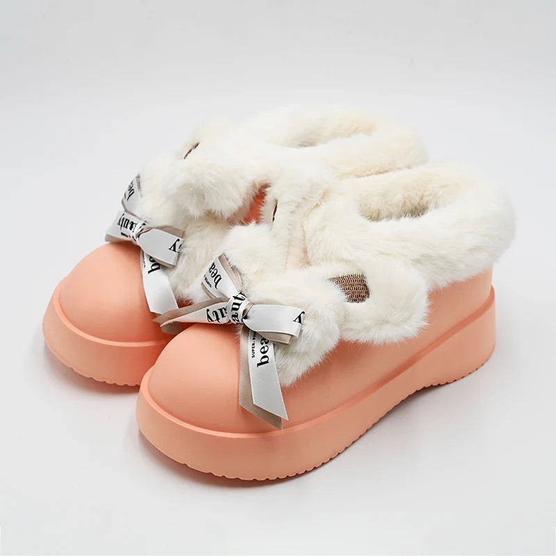 Bowknot Ear Boots